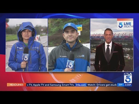 Christmas Eve storm drenches SoCal – Wednesday 3 p.m. team coverage