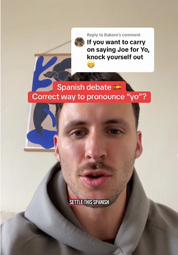 Spanish Debate: How to Pronounce 'Yo' Correctly
