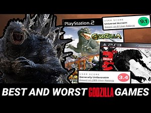 i played the BEST and WORST GODZILLA GAMES...