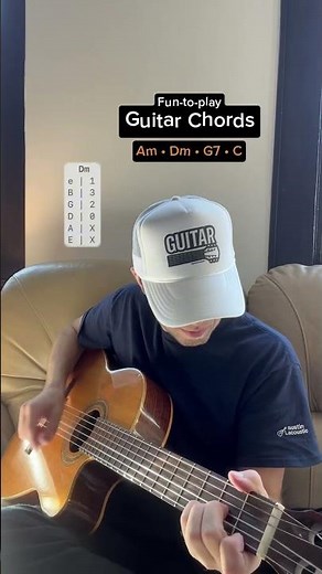 Easy & Fun Chords: Am – Dm – G7 – C