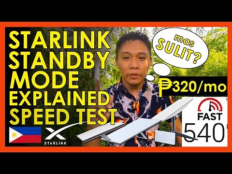 STARLINK STANDBY MODE EXPLAINED | PRICE | SPEED TEST RESULTS | HOW TO USE | PROS AND CONS