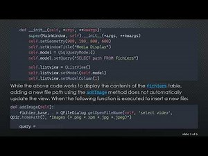 How to Update QListView When Using It with QSqlQueryModel in PyQt