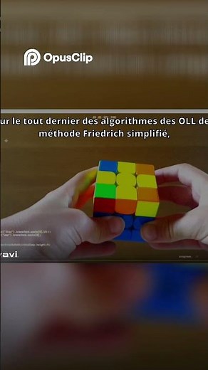 OLL Maîtrisez les algorithme OLL de la méthode Friedrich Friedrich #rubikscube #cubing #fitcuber