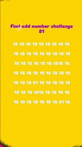 Find odd number challenge 81 #find #odd #number #challenge 81