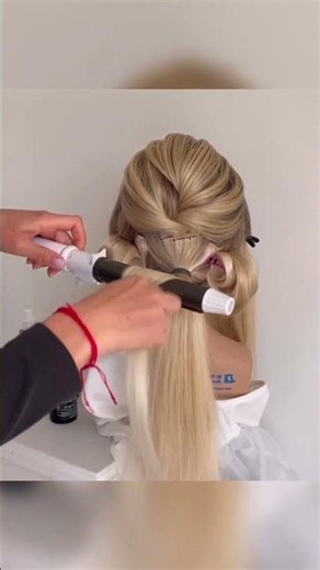 Amazing wedding hairstyle low bun