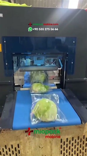 Yatay paketleme makinelerinde sebze ve meyve paketleme Flowpack Packaging Machine for fruits Miopack