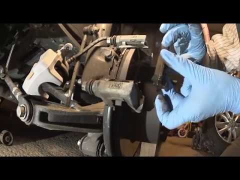 How to replace rear brakes on Lexus ES 350 2007-2020