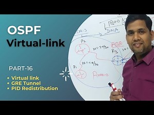 OSPF Virtual link | Part-16 | CCNP | CCNA | IPST