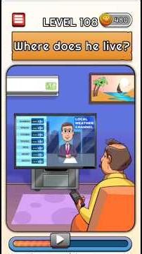 FLASHBACK GAME |LEVEL 108|Where does he live ?