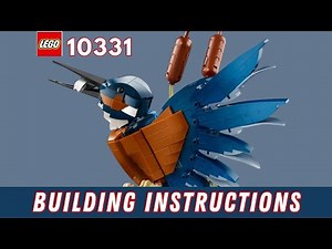 LEGO Building Instructions: Kingfisher Bird (Set 10331) - LEGO Icons