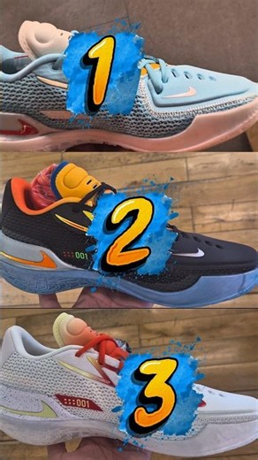 Nike G.T. Cut x TITAN x Dylan Harper collaboration—which colorway is your favorite & looks the best?