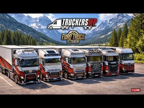 🔴ETS2 Live | TruckersMP Live | Euro Truck Simulator 2 Multiplayer LIVE | ETS2 Gameplay