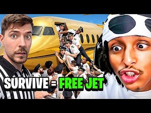 100 Pilots Try To Survive A MrBeast Challenge...