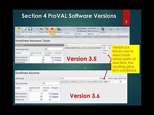 04 ProVAL SAM Software Versions