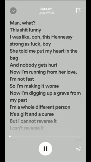 Juice Wrld Robbery Song Lyrics Explained