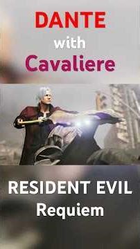 Dante with Cavaliere - Resident Evil Requiem