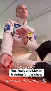 15K views · 261 reactions | Vasilisa and Maxim training day for Magic on ice show #international #show #vasilisa #Maxim #first #fblifestyle | Calaguas Squad | Facebook