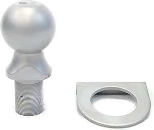 Trailer Valet 2 Inch Hitch Ball – Replacement Coupler Ball for XL, XL Pro, and RVR Trailer Movers – Custom Threaded Design for Secure Fit – Includes One 2 in Hitch Ball