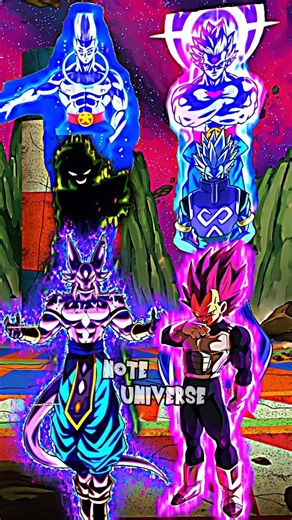 late night showdown| whis vs grand prist zamasu vs guard's berrus vs vegita#dbs#dragonball 🎯💀