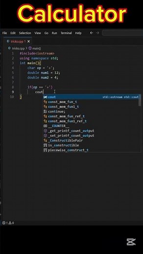 Create a Calculator in C++ ||