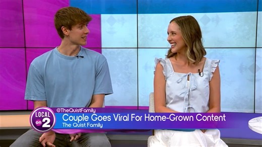 Yesterday we shared a little behind the scenes of our live interview. So we thought it would only be fair, to now share the interview with you. Thank you so much for having us WKRN News 2 & Local On 2. We discussed life as influencers & being new parents. Take a look! | The Quist Family