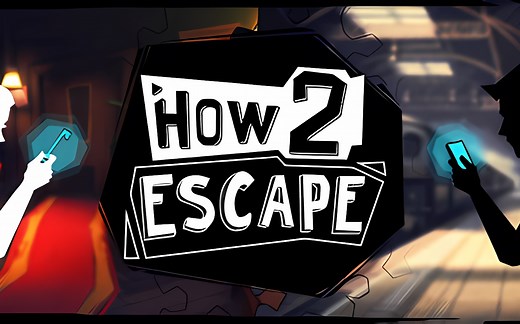 【全成就 | 全流程】双人合作解谜《How 2 Escape》视频攻略 迷失攻略组-七月末