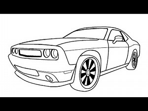How to draw a Car in Ms Paint | 3D Car Drawing on computer using Ms Paint.