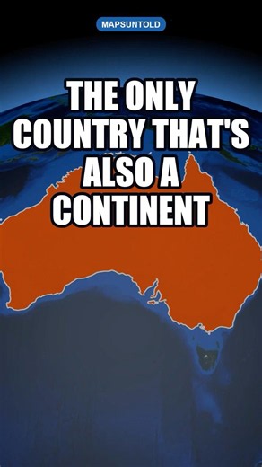 Australia — a Country AND a Continent