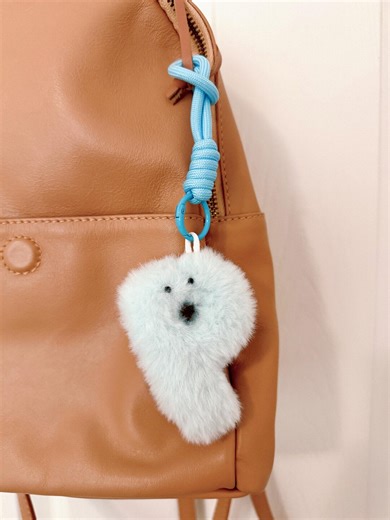 Fuzzy Plush Letter P Keychain, Handmade Alphabet Bag Charm, Personalized Initial Accessory - Etsy