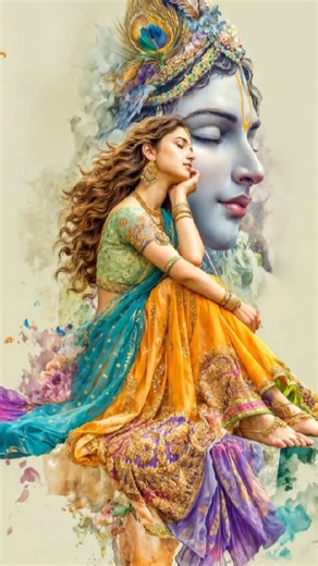 Radhakrishnan 🦚😍 #shorts #youtubeshorts #explore #radhakrishna #love #morning #radharani