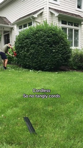 VEVOR 20V Cordless Hedge Trimmer, 18 inch Double-edged Steel Blade, Pole Hedge Trimmer Kit 20V Battery, Fast Charger Included, 74"-94" Telescoping Design for High Branches | VEVOR Home Improvement