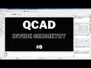 QCAD Divide Geometry