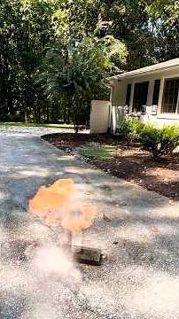 Fire in the hole!!! #science #experiment #explosion