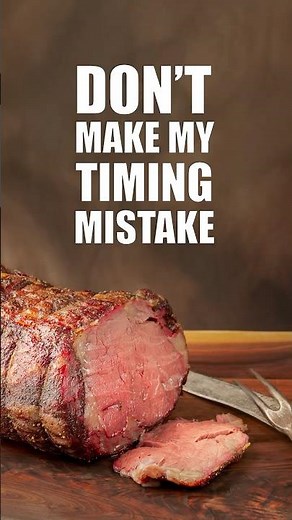 Prime Rib Time vs Temperature: I Got It Wrong!