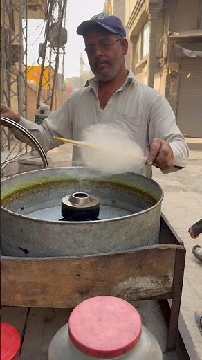 How Cotton Candy Is Made | Street Style Fairy Floss Making Process