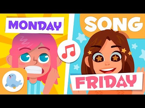DAYS of the WEEK and EMOTIONS SONG 📆😁 Every Day is Different 🎶 Days of the Week for Kids 👦👧