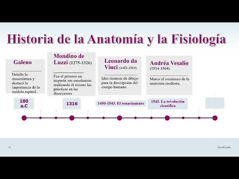 Historia de la Anatomía y Fisiología Humana