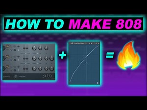 How To Make 808s From Scratch Using 3xOSC🔥FL Studio 808 Tutorial 2020😈