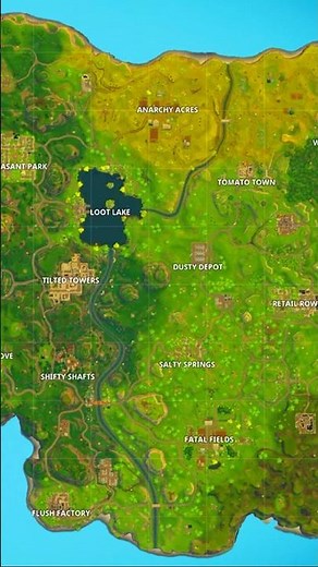 Fortnite OG Chapter 1 Season 2 Map
