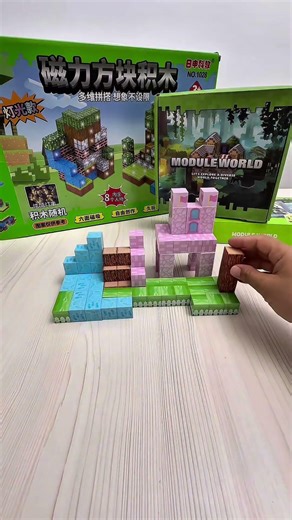 Minecraft magnetic 🧲 princess castle #minecraft #minecraftshorts #minecraftpe