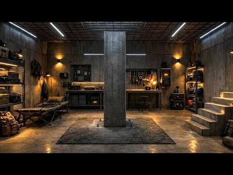Building an Underground Survival Bunker Step-by-Step | From Excavation to Fully Equipped Safe Haven