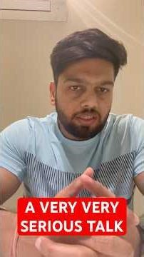 A VERY VERY SERIOUS TALK BY ABHAS SAINI BY ABHAS SAINI FOR SSC CGL ASPIRANTS #ssccgl