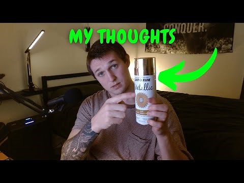 Review of Rust-Oleum Gold Metallic Spray Paint