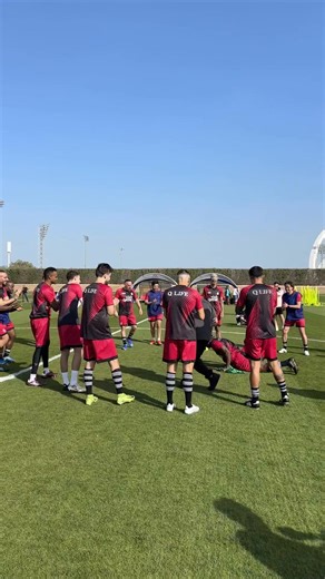 Final training session done for Match for hope ⚽️ One more sleep until the big game in 🇶🇦 All for a cause bigger than football 🙏🏽 | Tim Cahill