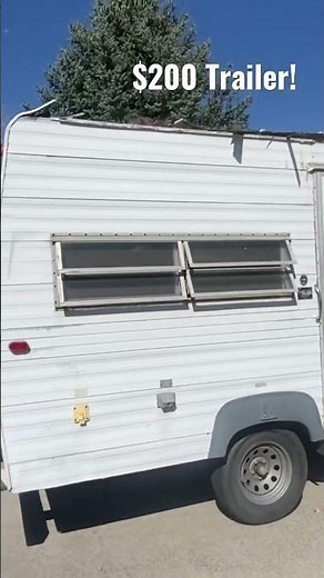 Converting a Camper trailer into a Utility trailer