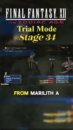 FFXII: Trial Mode - Stage 34 #ffxii #zodiacage #finalfantasy