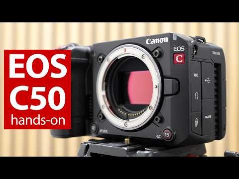 Canon EOS C50 REVIEW first-looks. FX3 killer?