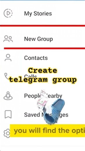 how to create telegram group