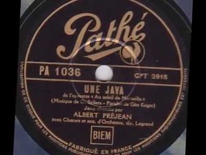 Albert Préjean " une java " 1936