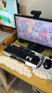 3.1K views · 59 reactions | Cuteness overload cloud mouse pad and keyboard wrist rest☁️ | Ice Detoizkie | Facebook
